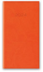 Kalendarz kieszonkowy A6 2024 pomarańczowy