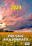 Kalendarz ścienny 13-kartkowy 2024 Polskie krajobrazy