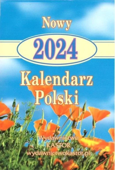Kalendarz Nowy Kalendarz polski  2024