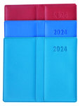 Kalendarz książkowy A6 tygodniowy 2024 M7
 okładka skóropodobna