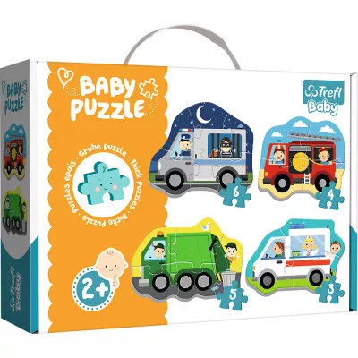 Baby Puzzle Pojazdy i zawod