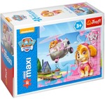 Puzzle miniMaxi 20 elem Pojazdy Ratunkowe Psi Patrol