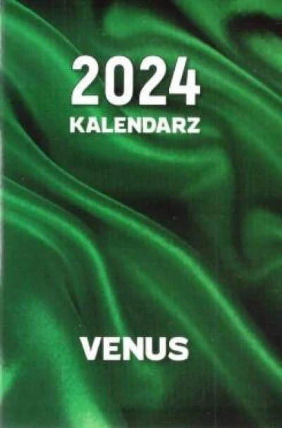 Kalendarz kieszonkowy A7 2024 Venus