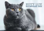 Kalendarz ścienny Lux 2024 Koty