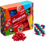Kostkolina 4 kolory czerwona