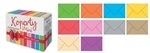 Koperty MIX kolorów 110x75 op-100 szt