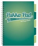 Kołozeszyt Pukka Pad A4 Project Book Dark Teal kratka turkus