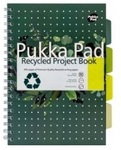 Kołozeszyt Pukka Pad B5 Project Book z recyklingu zielony linia