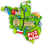 Magnes Poznań mapka