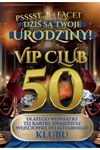 Karnet 50 Urodziny męskie VIP club JCX146