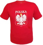 Koszulka z nadrukiem Biało-Czerwoni czerwona XL