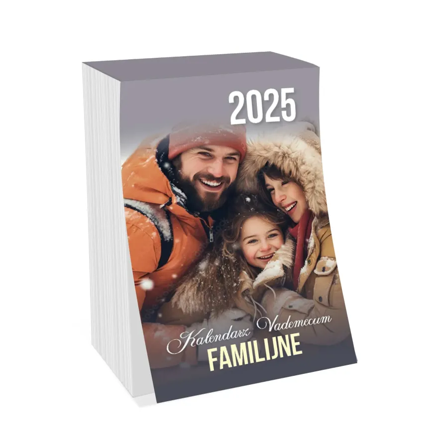 Kalendarz zdzierak 2025 Vademecum familijne