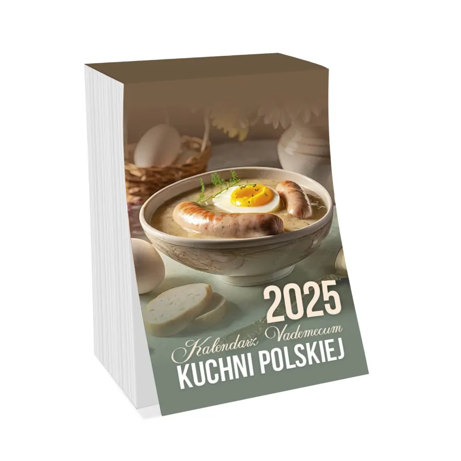 Kalendarz zdzierak 2025 Vademecum kuchni polskiej