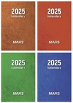 Kalendarz kieszonkowy 2025 Mars