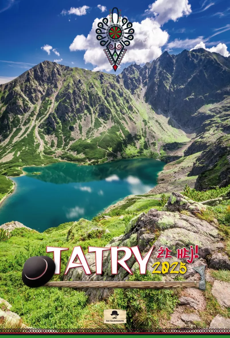 Kalendarz ścienny A3 2025 Tatry, że hej!