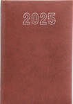 Kalendarz 2025 B7 standard brązowy