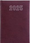 Kalendarz 2025 B7 standard bordowy