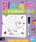 Piszę i rysuję z kotkiem. Labirynty, szlaczki, rysowanki. Ścieralny pisak