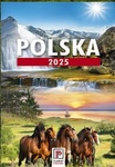 Kalendarz ścienny spirala 2025 Polska