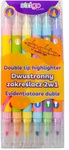 Zakreślacz 2w1 12 kolorów (6 neon + 6 pastel)