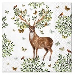 Serwetka Coctail Decor Forest Antlers 25x25cm 20szt./op.