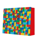 Torebka Colorful bricks maxi 54x44x16cm