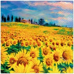 Serwetka Lunch Decor Painted Sunflowers 33x33 20szt./op.