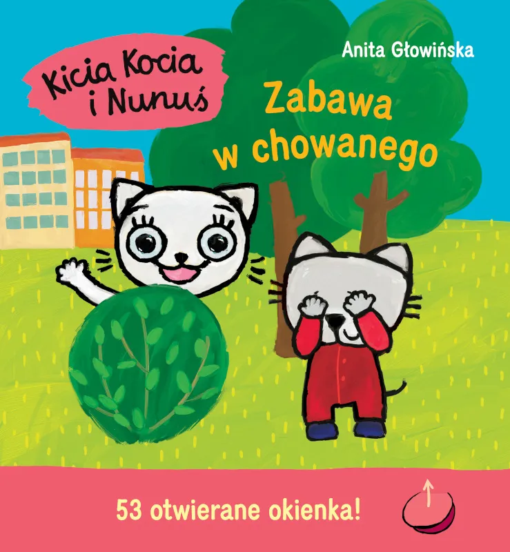 Kicia Kocia i Nunuś. Zabawa w chowanego
 wydanie 2024