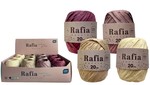 Rafia na szpulce 20 m Satin Gold