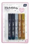 Klej brokatowy 6x10,5 ml Glam