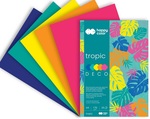 Blok Deco TROPIC A4 170g 20 arkuszy 5 kolorów