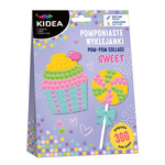 POMPONIASTE WYKLEJANKI SWEET KIDEA