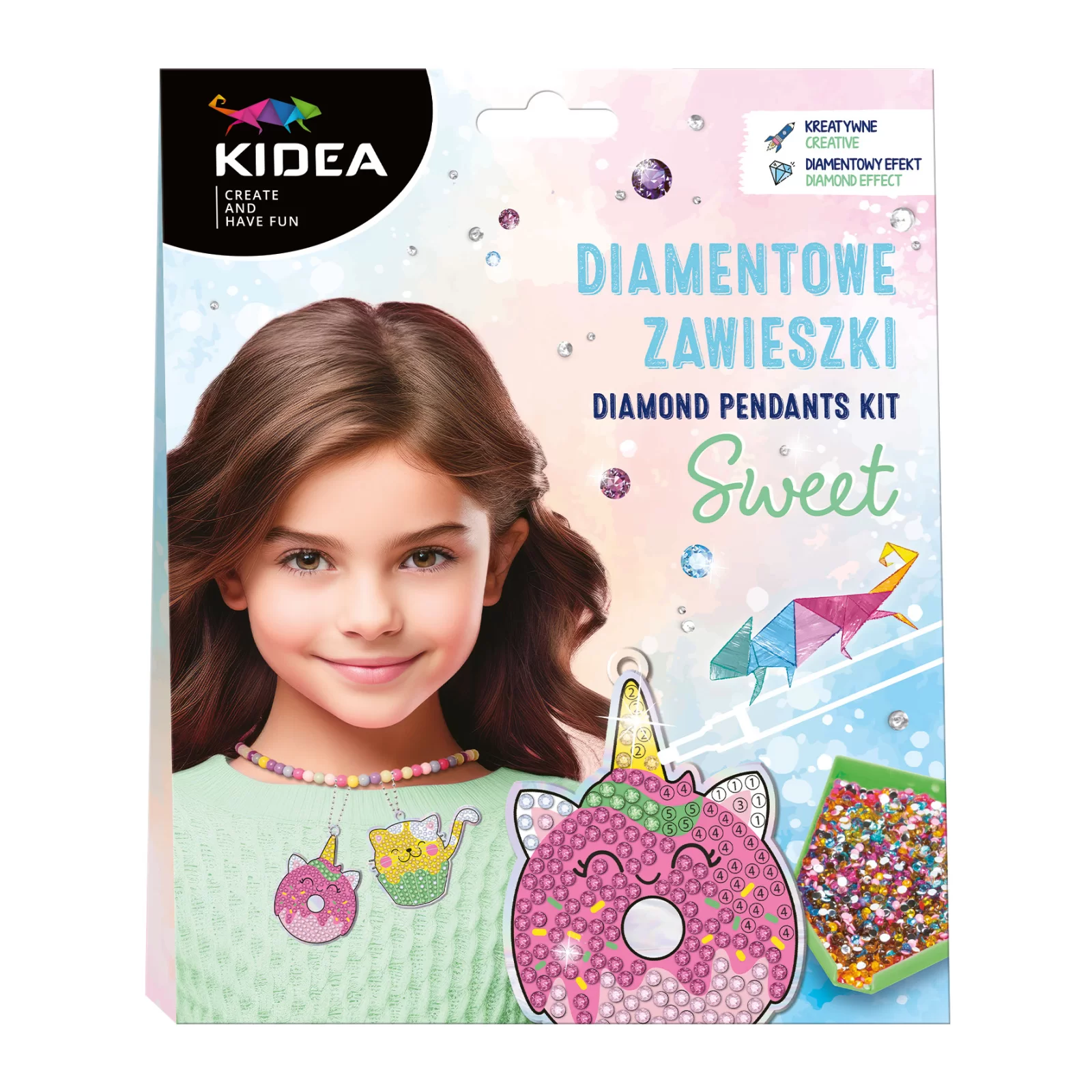 DIAMENTOWE ZAWIESZKI  SWEET  KIDEA