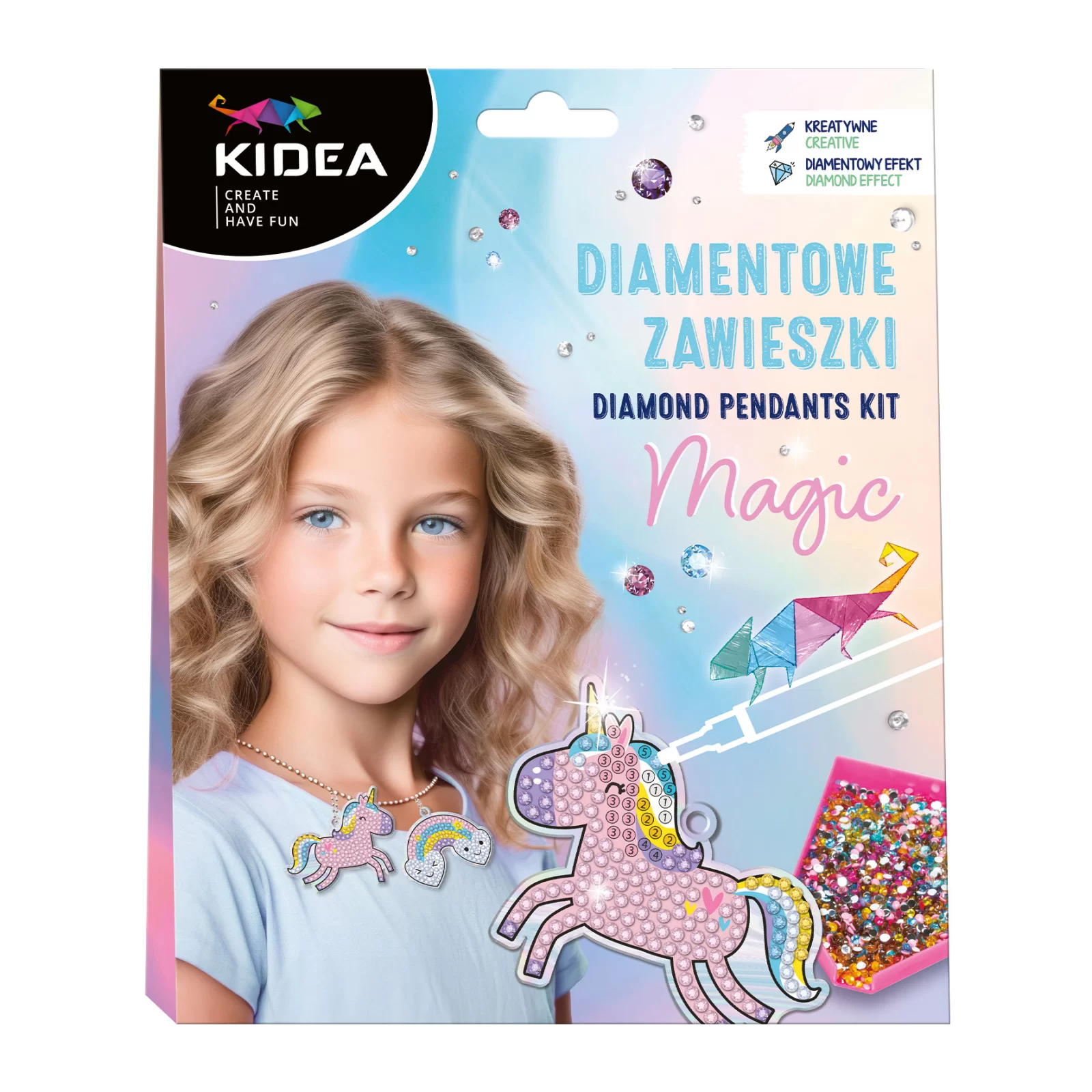 DIAMENTOWE ZAWIESZKI  MAGIC KIDEA