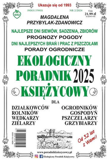 Ekologiczny poradnik księżycowy 2025