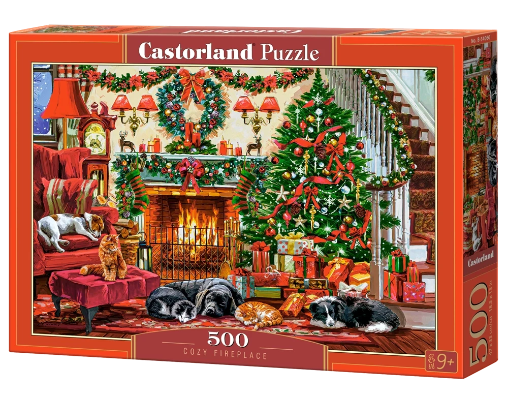 Puzzle 500 elem. Cozy fireplace