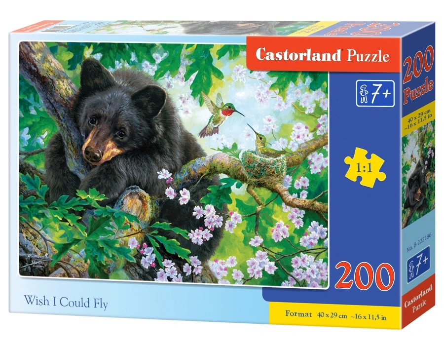 Puzzle 200 elem. Wish i could fly