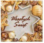 Serwetka Lunch Decor Star form 33x33 20szt./op.