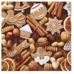 Serwetka Lunch Decor Rustic Gingerbread 33x33 20szt./op.