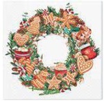 Serwetka Lunch Decor Gingerbread Wreath 33x33 20szt./op.