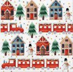 Serwetka Lunch Decor Cozy Christmas town 33x33 20szt./op.