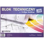 Blok techniczny a3 biały wektor 10szt/opak