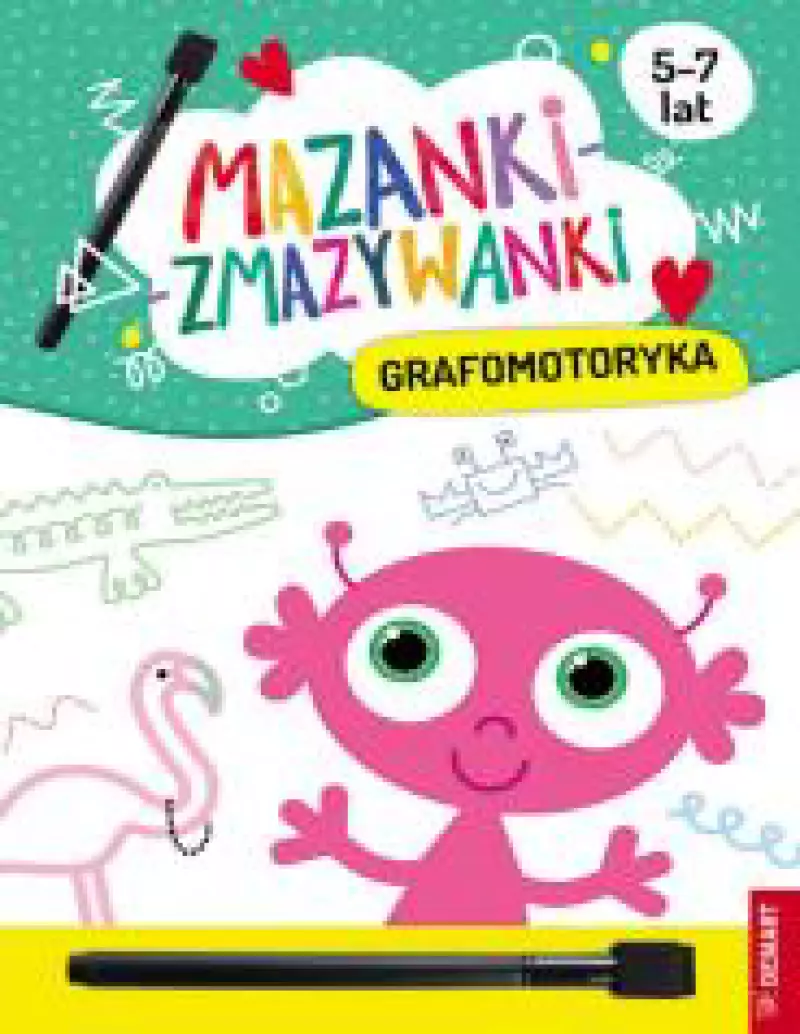 Kolorowa grafomotoryka. Ćwiczenia do zmazywania