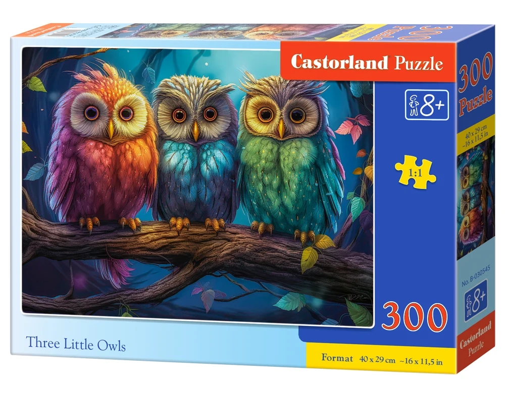 PUZZLE 300 EL. THREE LITTLE OWLS