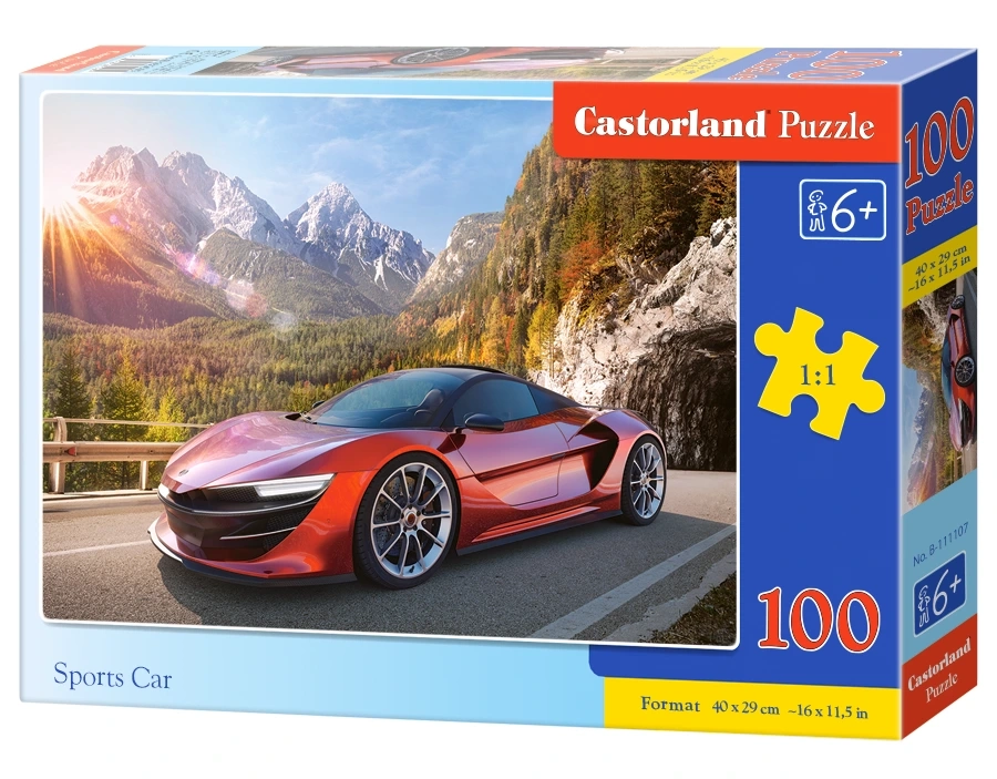 Puzzle 100 elem. Sports car