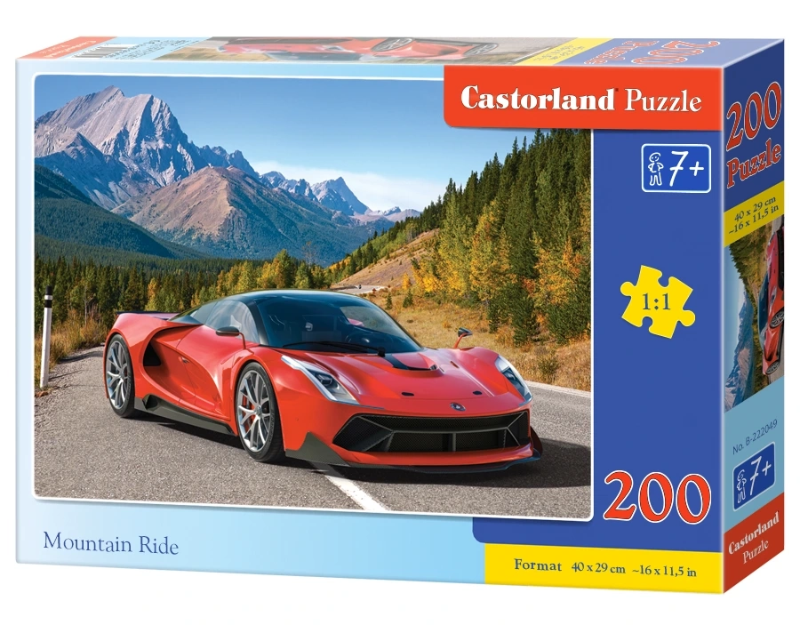 Puzzle 200 elem. Mountain ride