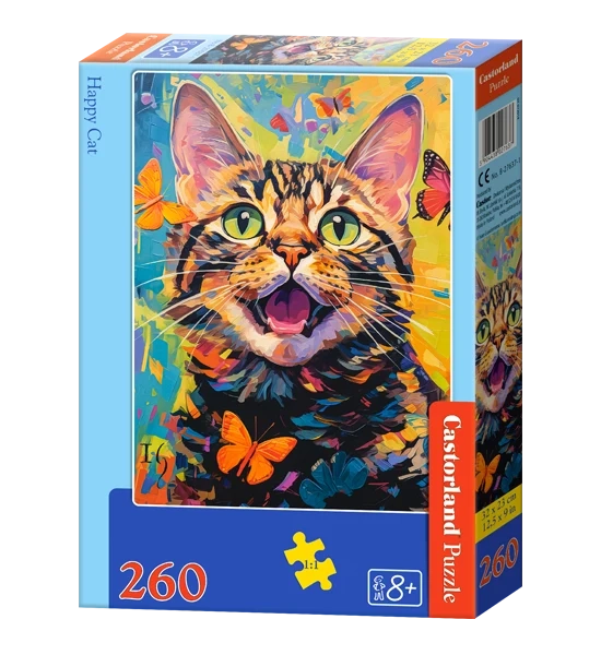 Puzzle 260 elem. Happy cat