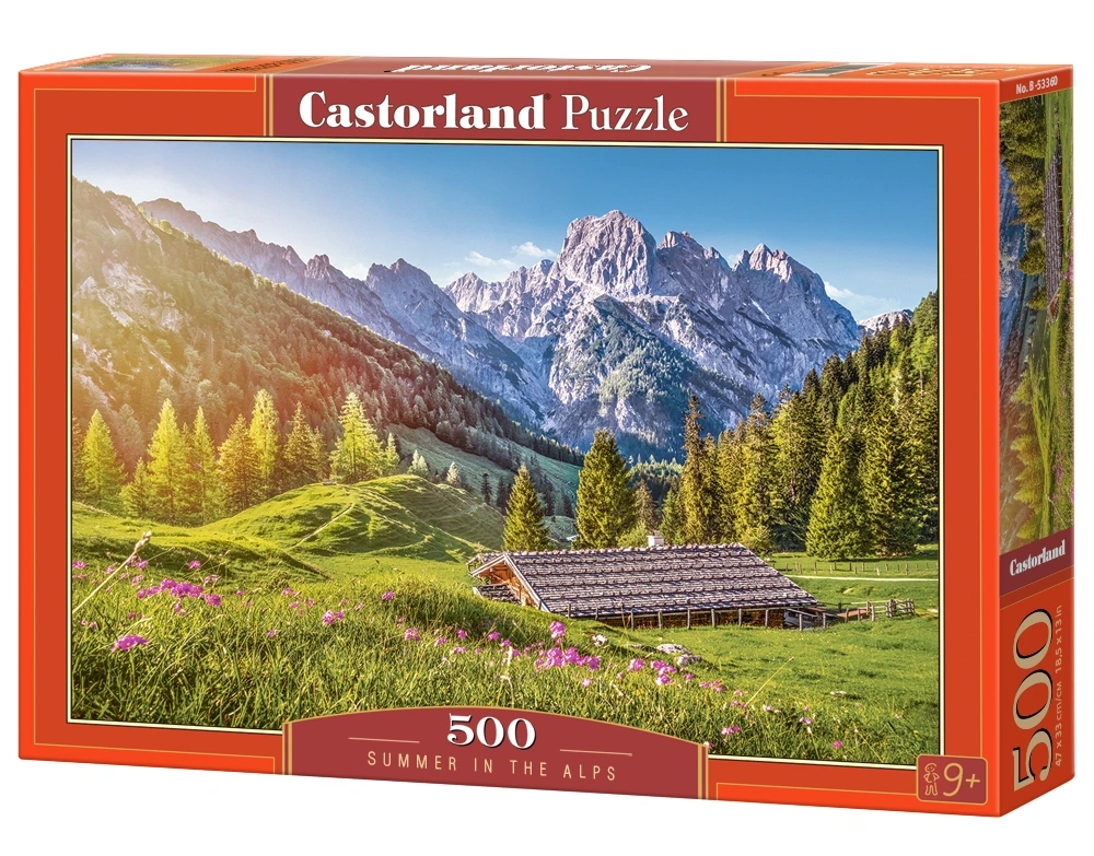 Puzzle 500 elem. Summer in the Alps