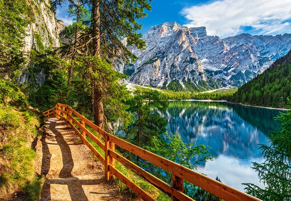 Puzzle 1000 elementów BRAIES LAKE ITALY