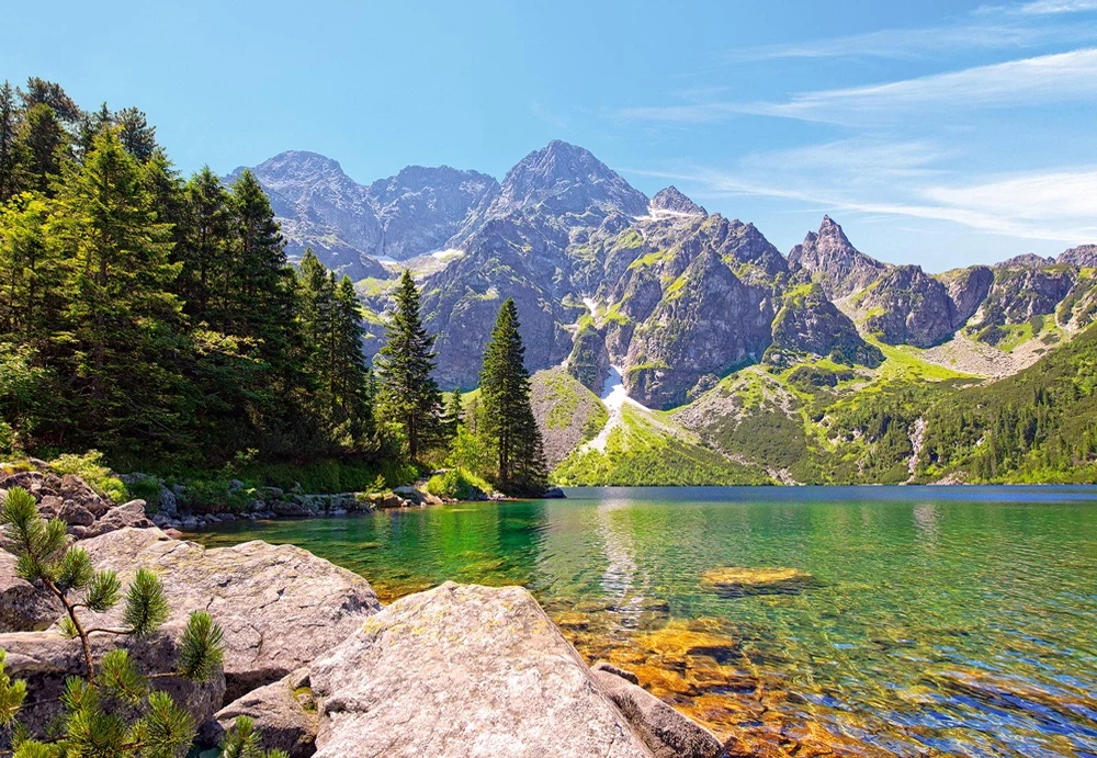 Puzzle 1000 elem. MORSKIE OKO LAKE TATRAS,POLAND